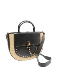 FURLA MISS MIMI Handtasche mit Schulterriemen W&uuml;ste + Schwarz - Damentaschen - 2