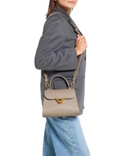 COCCINELLE DEW Handtasche mit Schulterriemen warmes Taupe - Damentaschen - 3