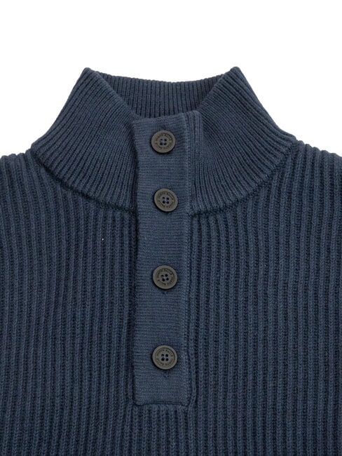 NEWPORT Pullover aus Wollmischung Navy blau - Herrenpullover