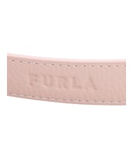 FURLA CAMPIONARIO - GIOVE Schulterriemen mit Logo, aus Leder Morgend&auml;mmerung + Schwarz - Taschenzubeh&ouml;r - 3