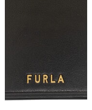FURLA CAMPIONARIO - GIOVE Namensschild aus Leder Schwarz - Reisezubeh&ouml;r - 2