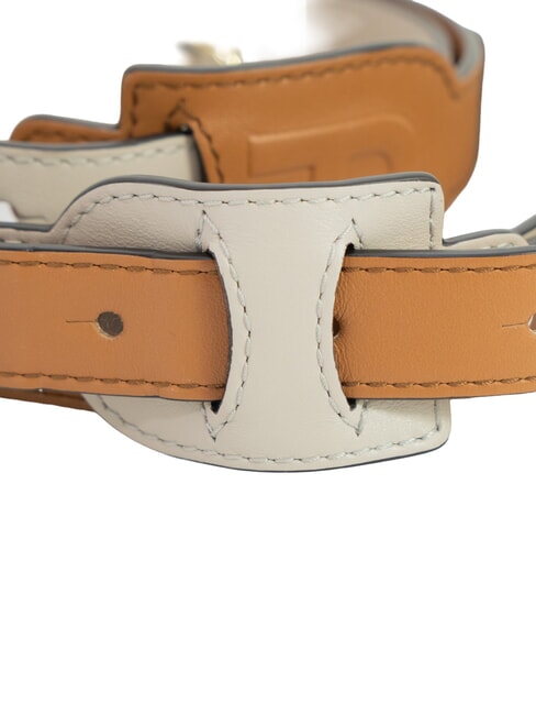 CAMPIONARIO - FIONA Schulterriemen der Tasche, Leder Brandy + Vanille - Taschenzubeh&ouml;r