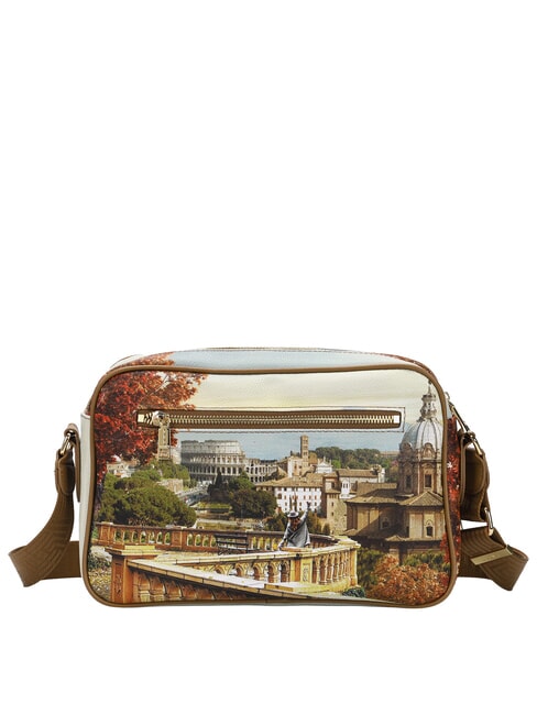 YESBAG Reporter-Schultertasche Rom Landschaft - Damentaschen
