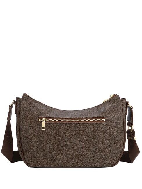 LUX Hobo-Schultertasche mit Fach Schokolade - Damentaschen