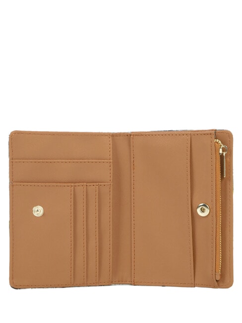 YESBAG Kartenetui mit M&uuml;nzfach blumenreicher Kanal - Brieftaschen Damen