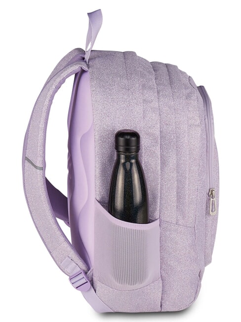 SHINY TECH Laptop-Rucksack SCHWARZ GESTREIFTER WALD - Rucks&auml;cke f&uuml;r Schule &amp; Freizeit