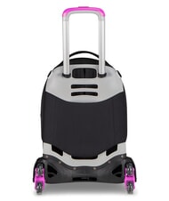 SEVEN PLUMPY LINE GIRL Doppelseitiger Trolley-Rucksack Schwarz - Rucks&auml;cke mit Trolleyfunktion - 3