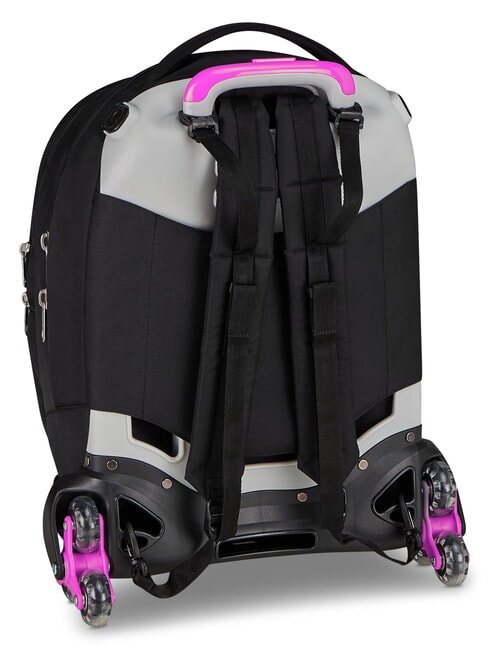 PLUMPY LINE GIRL Doppelseitiger Trolley-Rucksack Schwarz - Rucks&auml;cke mit Trolleyfunktion