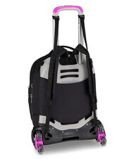 SEVEN PLUMPY LINE GIRL DETACH Doppelseitiger Trolley-Rucksack Schwarz - Rucks&auml;cke mit Trolleyfunktion - 5