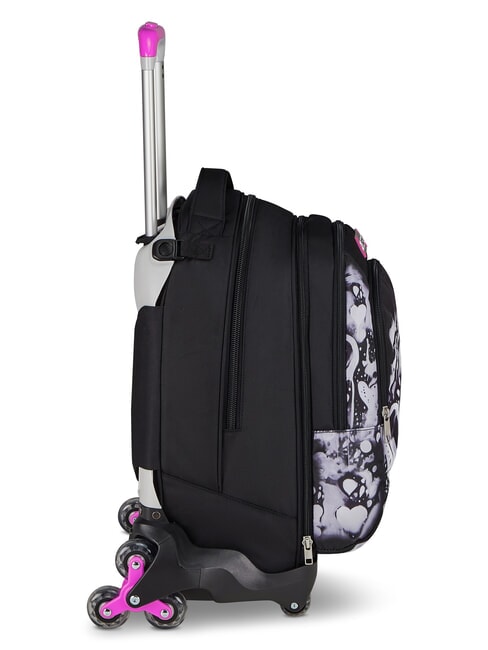 PLUMPY LINE GIRL DETACH Doppelseitiger Trolley-Rucksack Schwarz - Rucks&auml;cke mit Trolleyfunktion