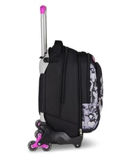 SEVEN PLUMPY LINE GIRL Doppelseitiger Trolley-Rucksack Schwarz - Rucks&auml;cke mit Trolleyfunktion - 6
