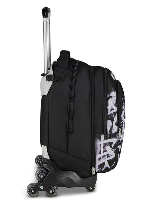 PLUMPY LINE BOY Doppelrucksack mit Trolley Schwarz - Rucks&auml;cke mit Trolleyfunktion