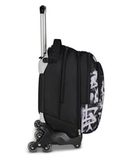 SEVEN PLUMPY LINE BOY Doppelrucksack mit Trolley Schwarz - Rucks&auml;cke mit Trolleyfunktion - 6