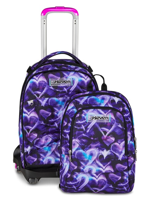 LOVEPASS 3-in-1 Trolley-Rucksack magisches Violett - Rucks&auml;cke mit Trolleyfunktion