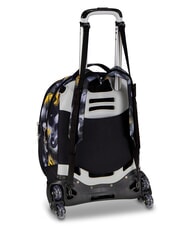 SEVEN GOLDEN PAINT 3-in-1-Trolley-Rucksack Stahlgrau - Rucks&auml;cke mit Trolleyfunktion - 5