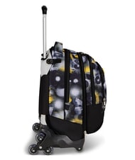 SEVEN GOLDEN PAINT 3-in-1-Trolley-Rucksack Stahlgrau - Rucks&auml;cke mit Trolleyfunktion - 6