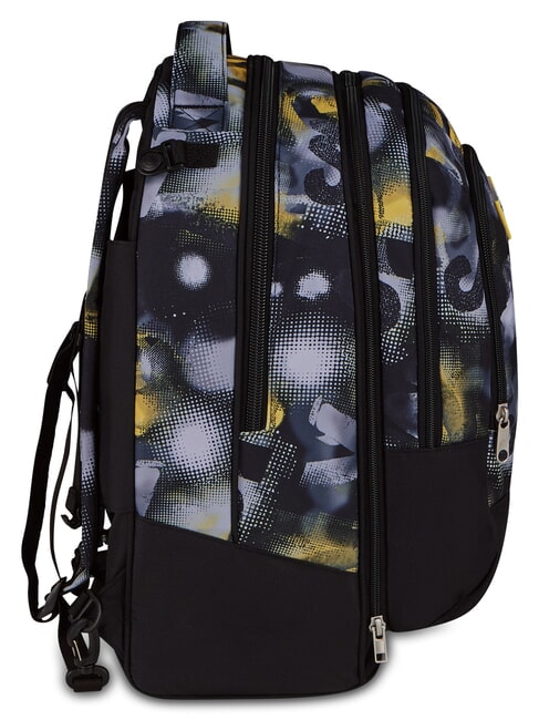 GOLDEN PAINT 3-in-1-Trolley-Rucksack Stahlgrau - Rucks&auml;cke mit Trolleyfunktion