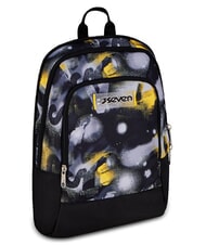 SEVEN GOLDEN PAINT 3-in-1-Trolley-Rucksack Stahlgrau - Rucks&auml;cke mit Trolleyfunktion - 8
