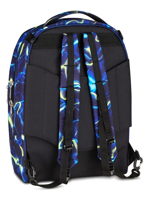 ELECTRICVIBE BOY Dreifach-Rollen-Trolley-Rucksack blautief - Rucks&auml;cke mit Trolleyfunktion