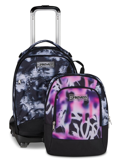 BUZZY NOTE GIRL DETACH Trolley-Rucksack, geteilt und abnehmbar Zyklamin - Rucks&auml;cke mit Trolleyfunktion