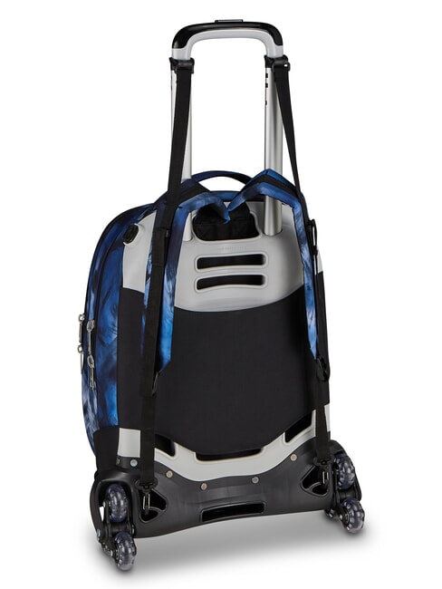 BLU FUSION 8WD 3-in-1 Trolley-Rucksack fluoreszierendes T&uuml;rkis - Rucks&auml;cke mit Trolleyfunktion