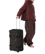 EASTPAK TRANSIT'R PLUS M Mittlerer Trolley Plane schwarz2 - Halbharte Trolleys - 6