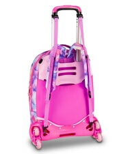 SJGANG JOYFUL PINS GIRL 3-in-1-Trolley-Rucksack fuchsiafluo - Rucks&auml;cke mit Trolleyfunktion - 6