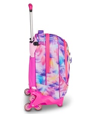 SJGANG JOYFUL PINS GIRL 3-in-1-Trolley-Rucksack fuchsiafluo - Rucks&auml;cke mit Trolleyfunktion - 7