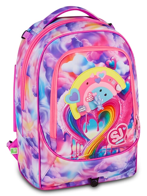 JOYFUL PINS GIRL 3-in-1-Trolley-Rucksack fuchsiafluo - Rucks&auml;cke mit Trolleyfunktion