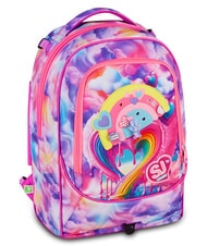 SJGANG JOYFUL PINS GIRL 3-in-1-Trolley-Rucksack fuchsiafluo - Rucks&auml;cke mit Trolleyfunktion - 8