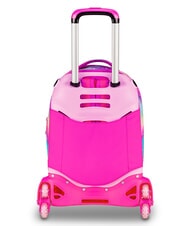SJGANG SOFT POUCH GIRL Trolley-Rucksack, abnehmbar rosa Puppe - Rucks&auml;cke mit Trolleyfunktion - 3