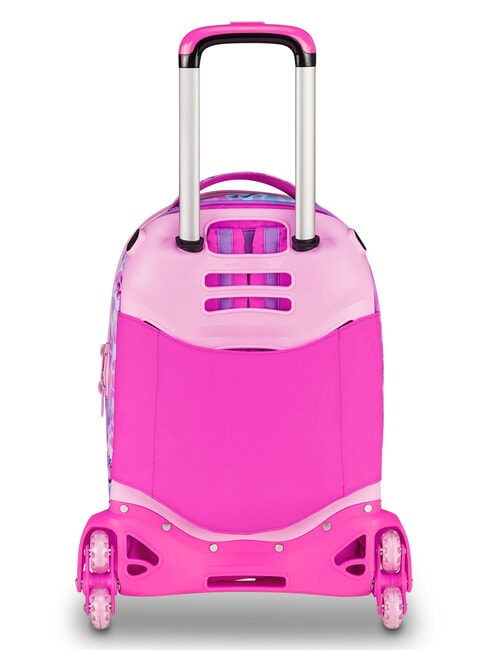 GLOWCAT Rucksack mit abnehmbarem Trolley zartes Flieder - Rucks&auml;cke mit Trolleyfunktion