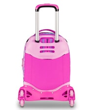 SJGANG GLOWCAT Rucksack mit abnehmbarem Trolley zartes Flieder - Rucks&auml;cke mit Trolleyfunktion - 2