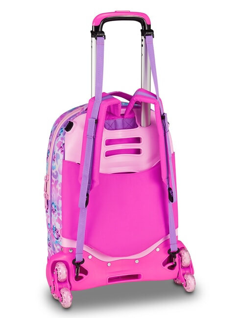 GLOWCAT Rucksack mit abnehmbarem Trolley zartes Flieder - Rucks&auml;cke mit Trolleyfunktion