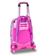 SJGANG GLOWCAT Rucksack mit abnehmbarem Trolley zartes Flieder - Rucks&auml;cke mit Trolleyfunktion - 4