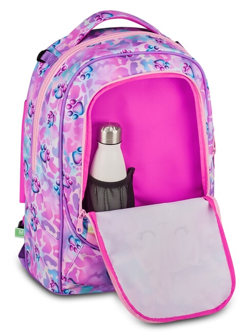GLOWCAT Rucksack mit abnehmbarem Trolley zartes Flieder - Rucks&auml;cke mit Trolleyfunktion