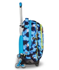 SJGANG GLOWGAME Trolley-Rucksack fluoreszierendes Gelb - Rucks&auml;cke mit Trolleyfunktion - 5
