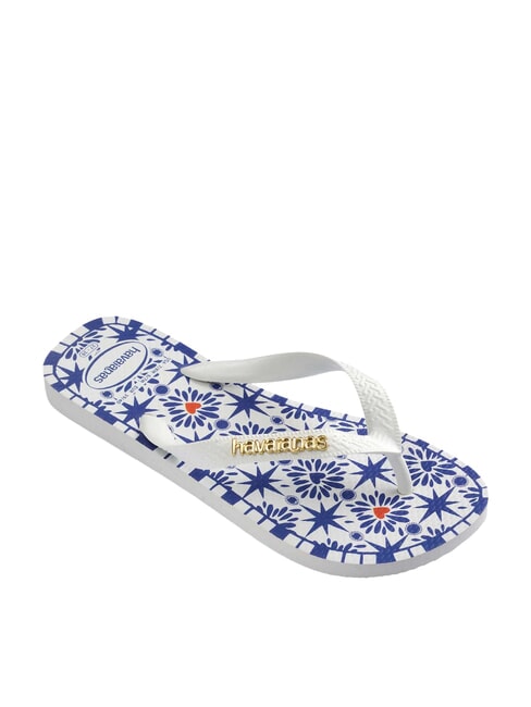 TOP SAO LUIS Gummi-Flip-Flops Wei&szlig; - Damenschuhe
