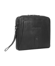 PIQUADRO S129 Lederclutch Schwarz - Damentaschen - 3