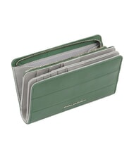PIQUADRO ALVAR Kompaktes Portemonnaie GR&Uuml;N - Brieftaschen Damen - 5