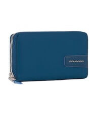 PIQUADRO PQ-RY  Geldb&ouml;rse mit Rundum-Rei&szlig;verschluss blaugr&uuml;n - Brieftaschen Damen - 4