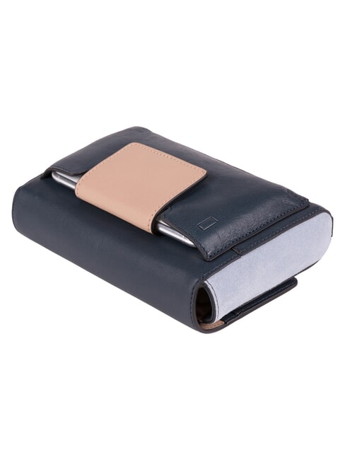DAFNE Smartphone-Tasche aus Leder Geflammt / rot - Damentaschen