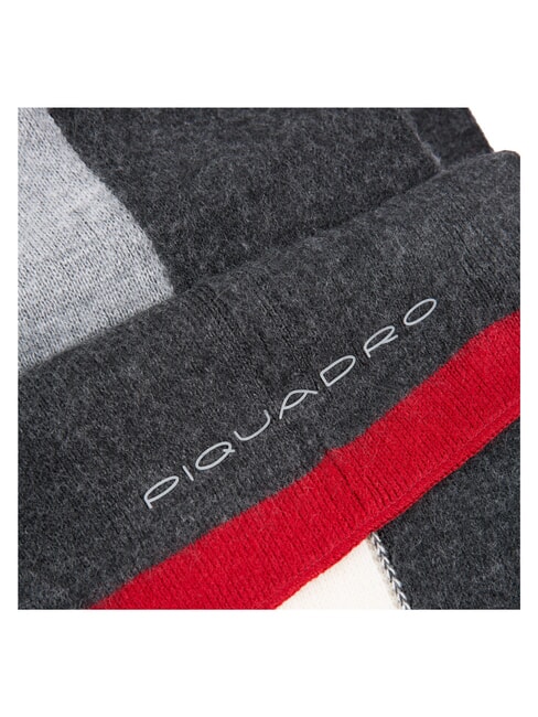 SCIARPA Gestreifter Strickschal GRAU - Schals