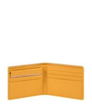PIQUADRO AKRON Geldb&ouml;rse mit abnehmbarem Dokumentenhalter Gelb - Brieftaschen Herren - 2