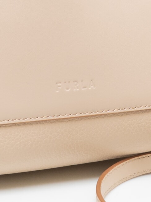 GILDA Minitaschen aus Leder mit Schultergurt Ballerina i+Cognac h - Damentaschen