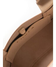 FURLA GILDA Einkaufstasche aus Roma- und St eracle-Kalbsleder Ballerina i+Cognac h - Damentaschen - 5