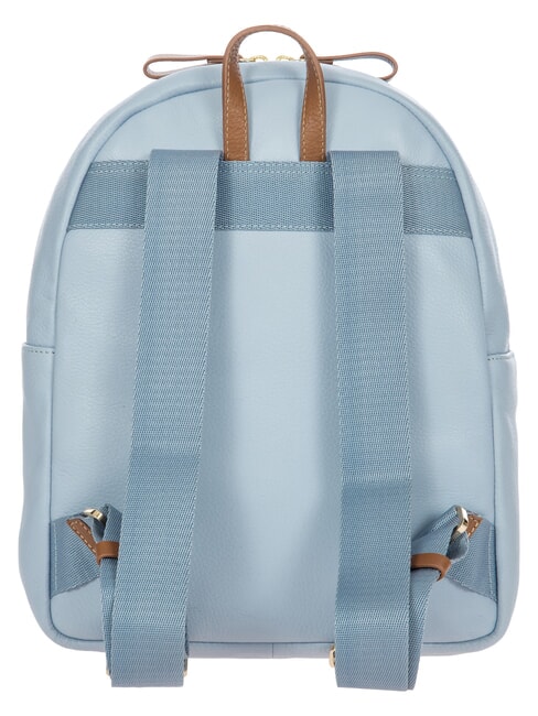 CREMONA Lederrucksack, zwei F&auml;cher Himmel - Damentaschen