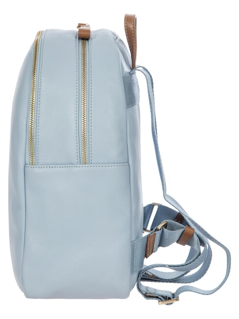 CREMONA Lederrucksack, zwei F&auml;cher Himmel - Damentaschen