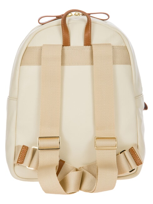 CREMONA Lederrucksack, zwei F&auml;cher CREME - Damentaschen