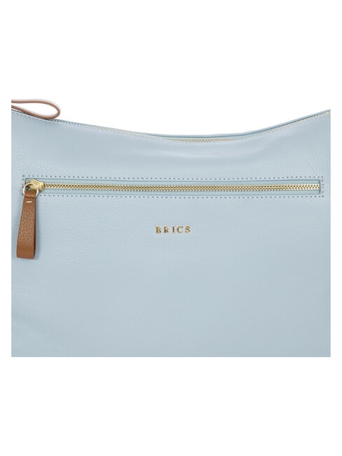 CREMONA Mini-Schultertasche aus Leder Himmel - Damentaschen